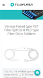 Mobile Screenshot of fibrefibre.com